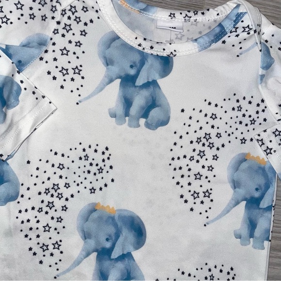 Baby Blue Elephant Crown Sleep & Play 0–3M - Picture 2 of 3